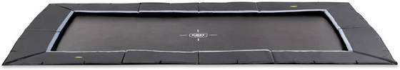 EXIT Dynamic Sport-marktrampolin 244x427cm - Svart på