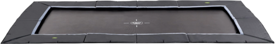 EXIT Dynamic Sport-marktrampolin 275x458cm - Svart på