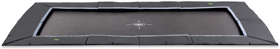 EXIT Dynamic Sport-marktrampolin 275x458cm - Svart på