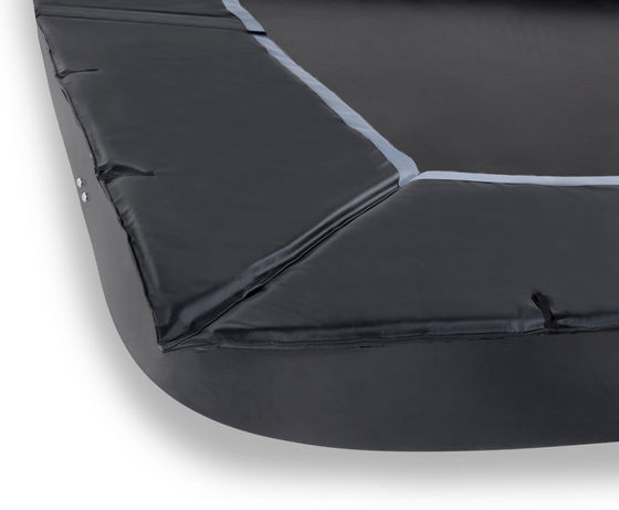 EXIT Dynamic Sport-marktrampolin 275x458cm - Svart på
