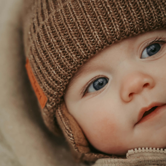 BABYMOCS Earflap Beanie på