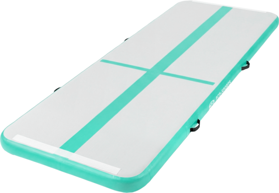 ECD GERMANY Ecd Germany Inflatable Gymnastics Mat Airtrack 3m, Mint Green, 10cm Thick, Yoga Mat Gym Mat på
