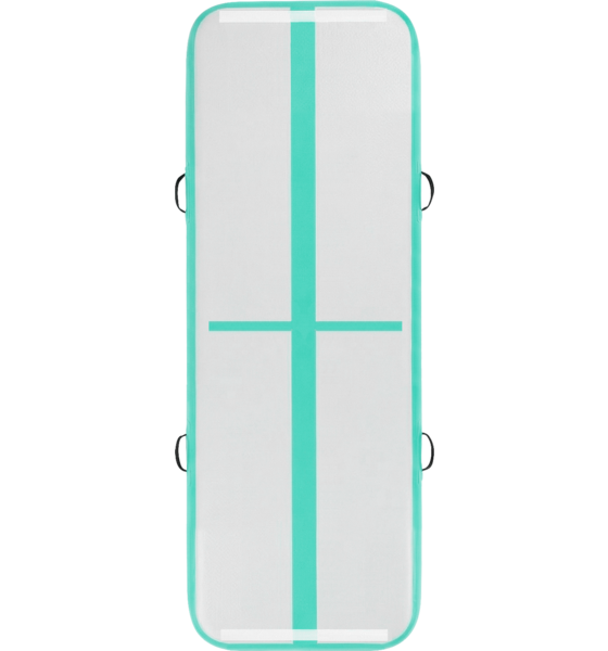 ECD GERMANY Ecd Germany Inflatable Gymnastics Mat Airtrack 3m, Mint Green, 10cm Thick, Yoga Mat Gym Mat på