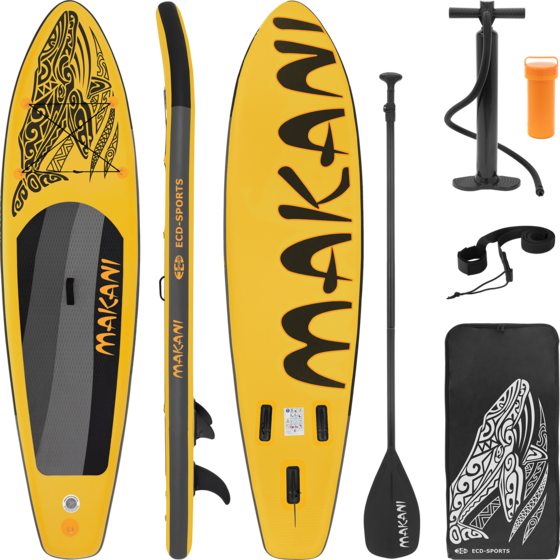 ECD GERMANY Ecd Germany Inflatable Stand Up Paddle Board Makani 320 X 80 X 15 Cm Olive Pvc Sup Board Set Up på