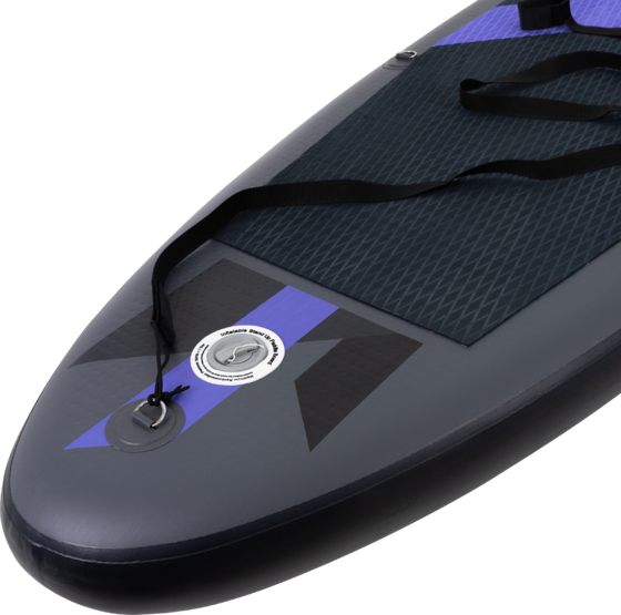 ECD GERMANY Ecd Germany Inflatable Stand Up Paddle Board With Kayak Seat 320 X 82 X 15 Cm Black Pvc Sup Paddle på