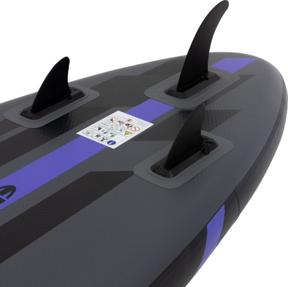 ECD GERMANY Ecd Germany Inflatable Stand Up Paddle Board With Kayak Seat 320 X 82 X 15 Cm Black Pvc Sup Paddle på