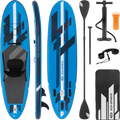 ECD GERMANY Ecd Germany Inflatable Stand Up Paddle Board With Kayak Seat 320 X 82 X 15 Cm Blue Pvc Sup Paddle på