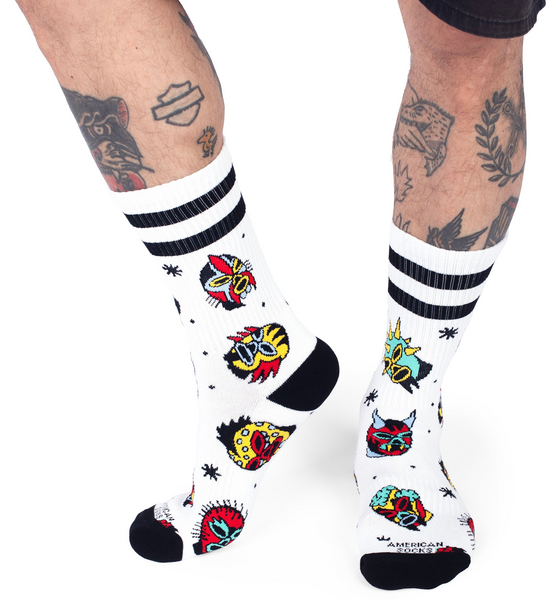 AMERICAN SOCKS El Luchador - Mid High på