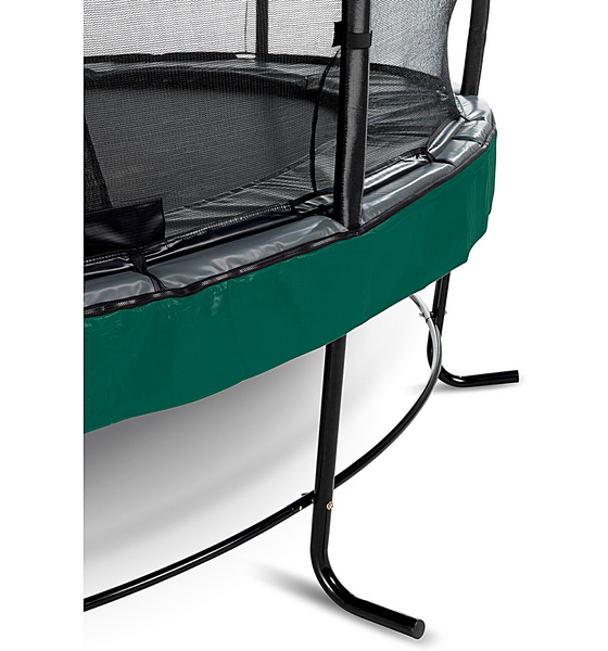 EXIT Elegant Premium Studsmatta Ø305cm Med Deluxe Skyddsnät - Grön på
