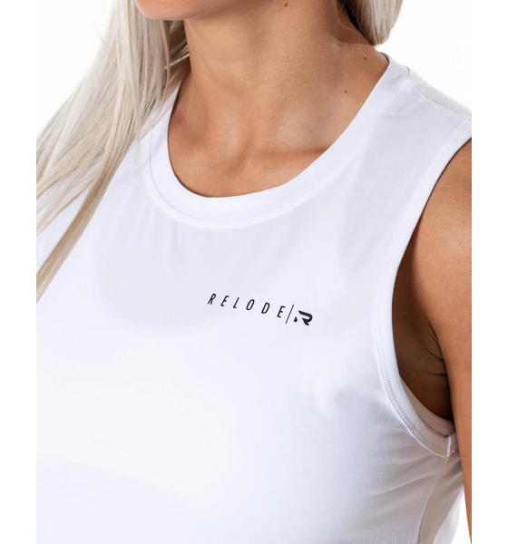 RELODE Evo Tank Top - Vit på