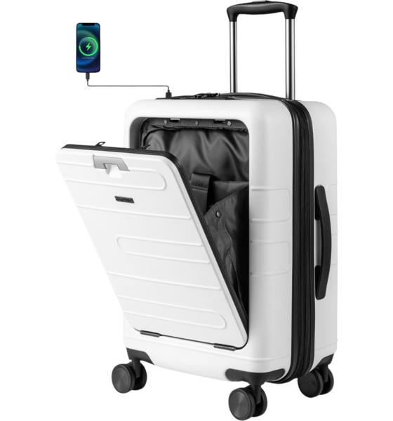 NORTHIX Expandable 20"" Lightweight Pc Hardshell Carry-on Luggage på