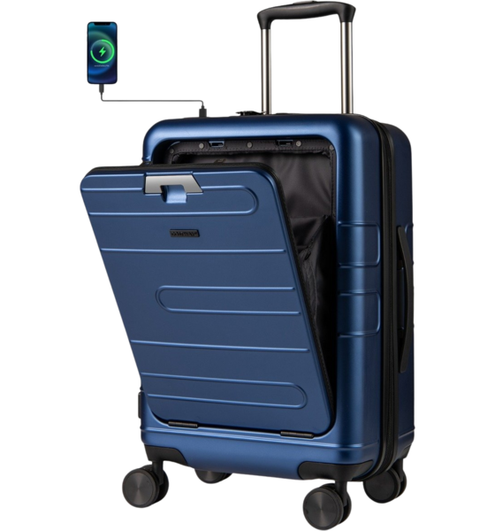 NORTHIX Expandable 20"" Lightweight Pc Hardshell Luggage With Usb Port på
