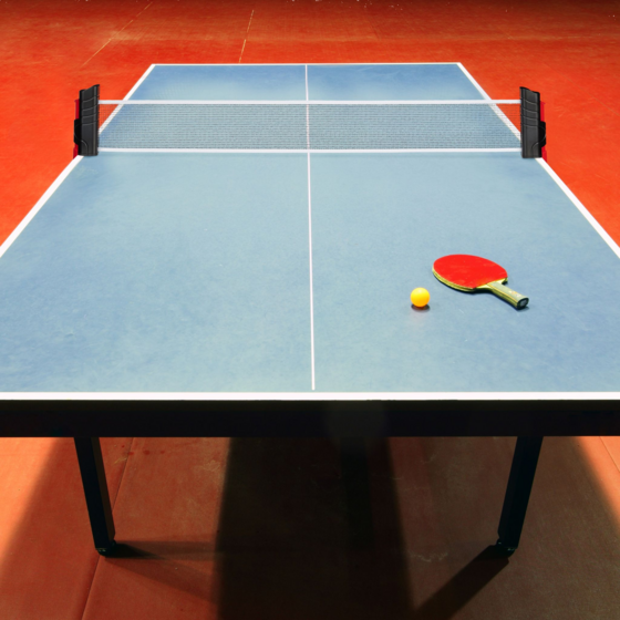 B2X Extendable Table Tennis Net på
