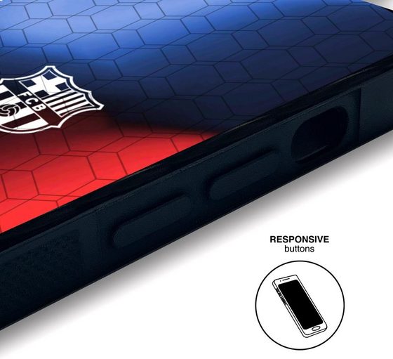 PHONECASES3D Fc Barcelona Official 3d Phone Case Faded Crest på