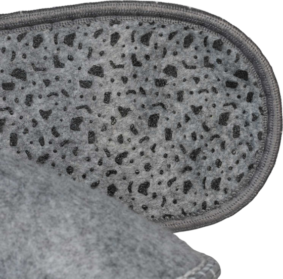 NORTHIX Felt Guest Slippers Set With Bag – 6 Pairs, Non-slip Soles på