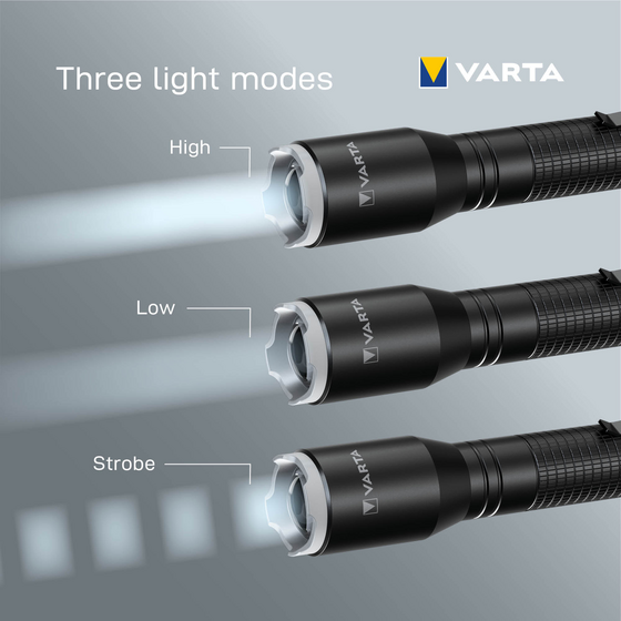 VARTA Ficklampa F20 Pro Aluminium 250 Lm på