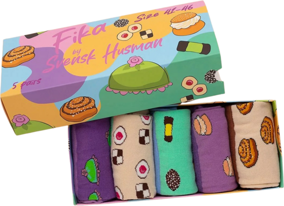 SVENSK HUSMAN Fika Gift Box 5-pack på