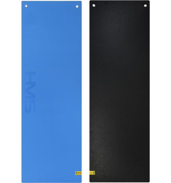 NORTHIX Fitness Mat, Blue-black, Non-slip, 6mm Thick på