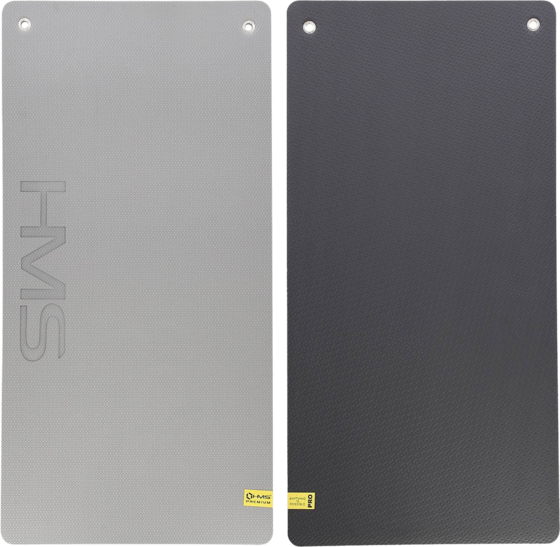 NORTHIX Fitness Mat, Light Grey-black, 120x60cm, Eva 15mm på