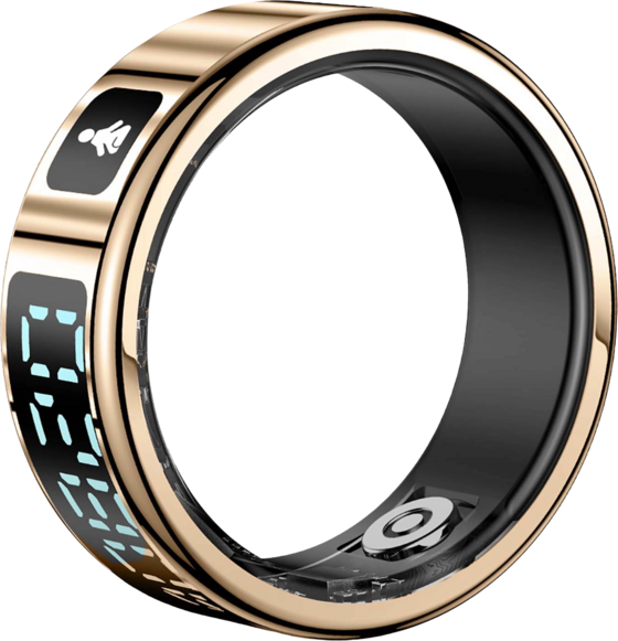 FITPADDY Fitring Smart Ring Med Display på