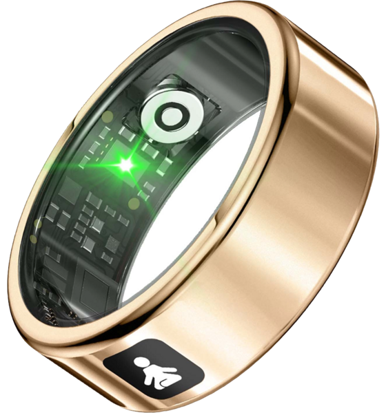 FITPADDY Fitring Smart Ring Med Display på