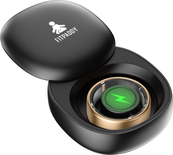FITPADDY Fitring Smart Ring Med Display på