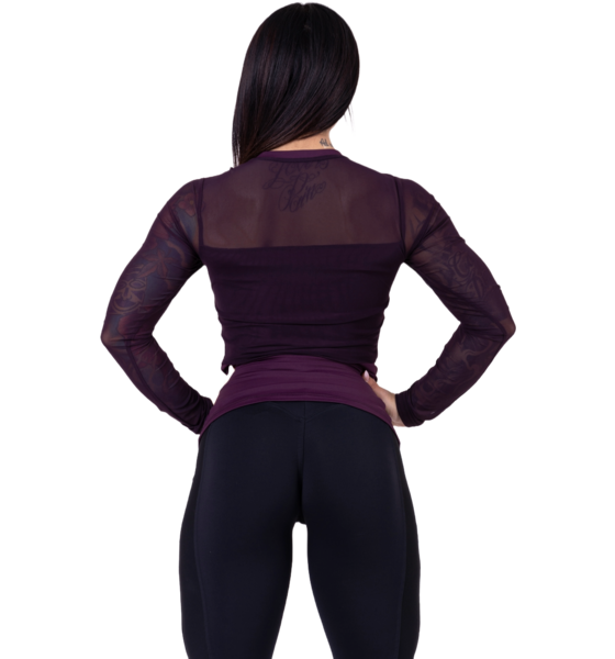 NEBBIA Flash Mesh Longsleeve på