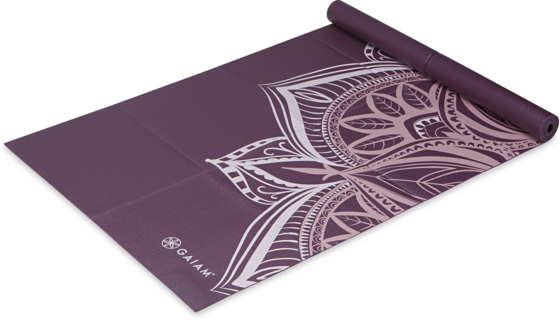 GAIAM Foldable Cranberry Point Yoga Mat 2mm på