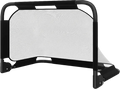 NORTHIX Foldable Pop-up Soccer Goal With Target Wall, Black på