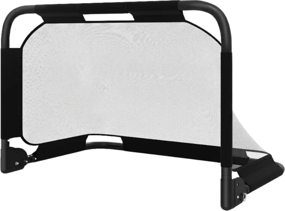NORTHIX Foldable Pop-up Soccer Goal With Target Wall, Black på