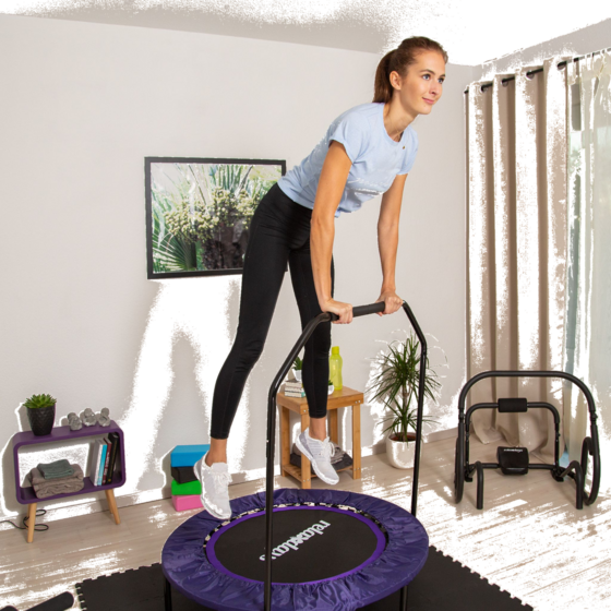 B2X Foldable Trampoline With Handle på