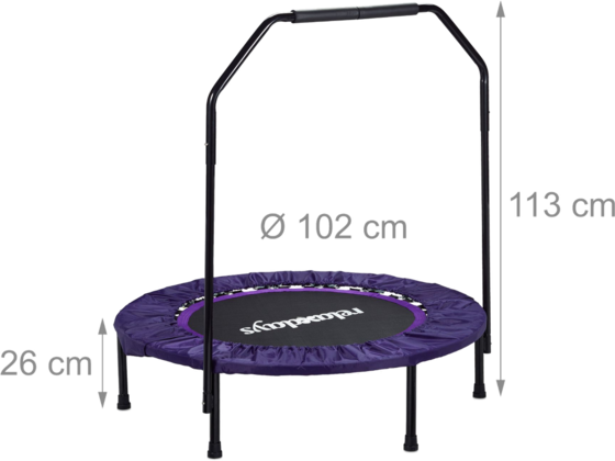 B2X Foldable Trampoline With Handle på