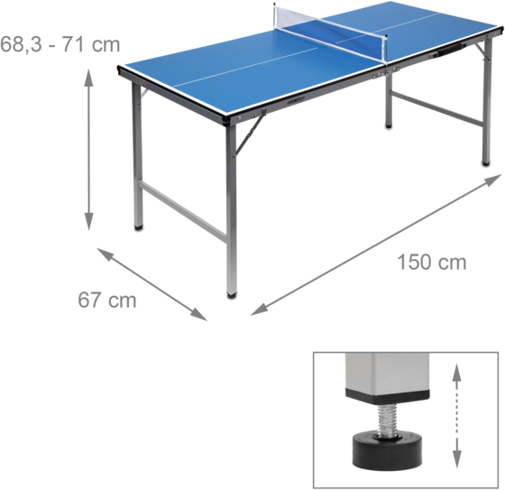 B2X Folding Table Tennis Table på