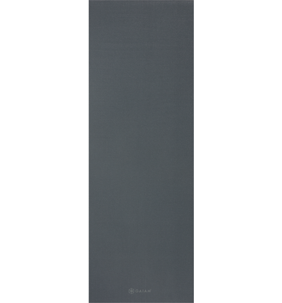 GAIAM Folkstone Grey Yoga Mat 4mm på