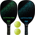 FRANKLIN Franklin Activator Wood Pickleball 2-personers Set på