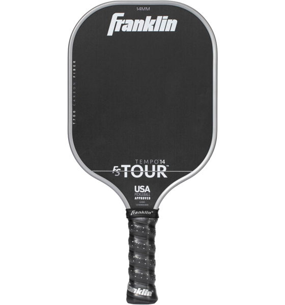 FRANKLIN Franklin Tour Tempo 14mm Pickleballracket - Grå på
