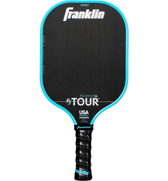 FRANKLIN Franklin Tour Tempo 16mm Pickleballracket - Blå på