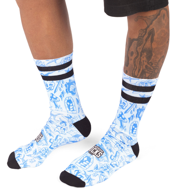 AMERICAN SOCKS Freaked - Mid High på
