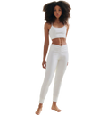 WELLICIOUS Fresher Cropped Tank - Diamond White på