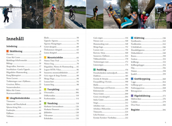 CALAZO Friluftsliv Kring Uppsala på