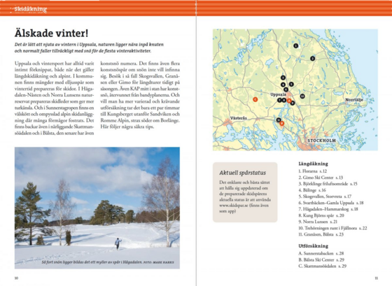 CALAZO Friluftsliv Kring Uppsala på