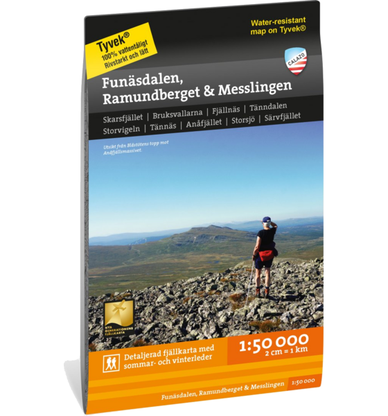 CALAZO Funäsdalen Ramundberget Messlingen 1:50.000 på