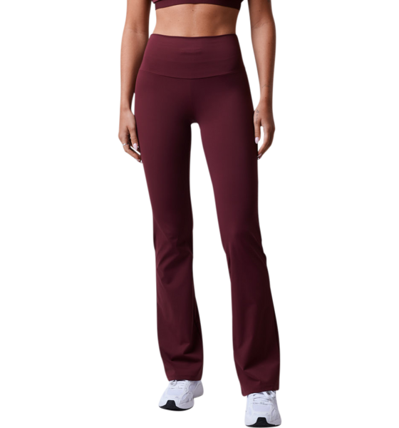 CLN ATHLETICS Fuse Flared Tights Dark Red på