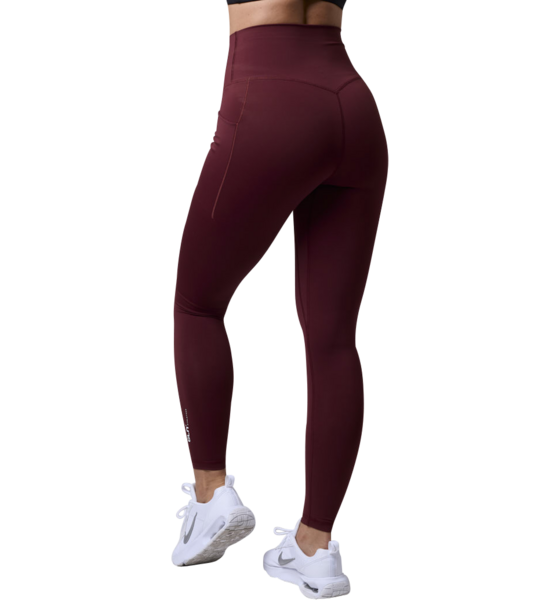 CLN ATHLETICS Fuse Pocket Tights Dark Red på