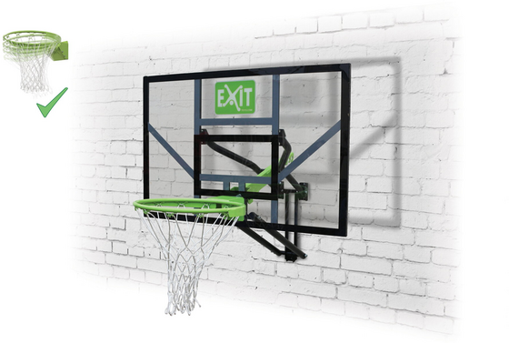 EXIT Galaxy Väggmonterad Basketkorg Med Dunkring på