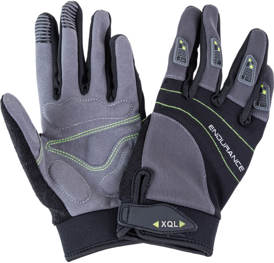 ENDURANCE Gamal Gloves på