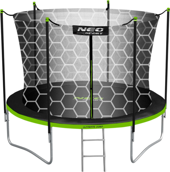 B2X Garden Trampoline 8ft/252cm With Inner Net And Ladder From Neo-sport på