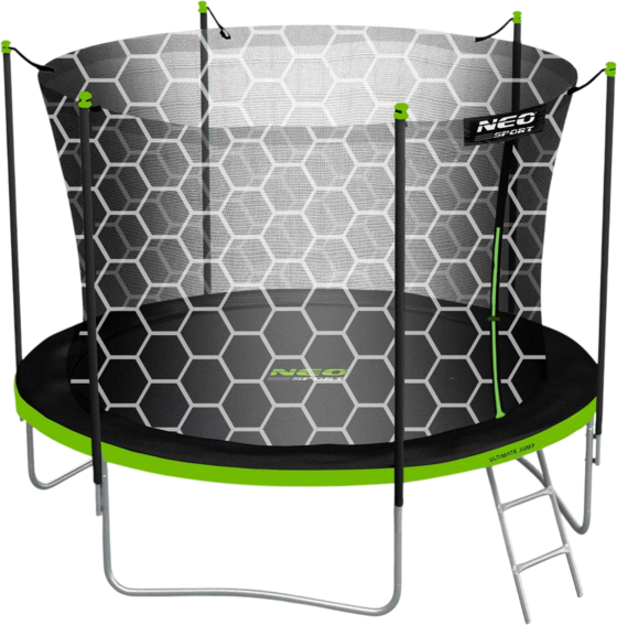 B2X Garden Trampoline 8ft/252cm With Inner Net And Ladder From Neo-sport på