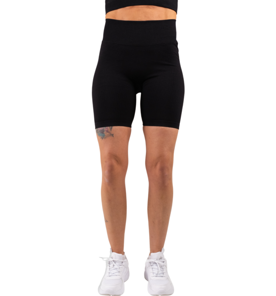 GAVELO Gavelo Ribbed Seamless Biker Shorts Black på