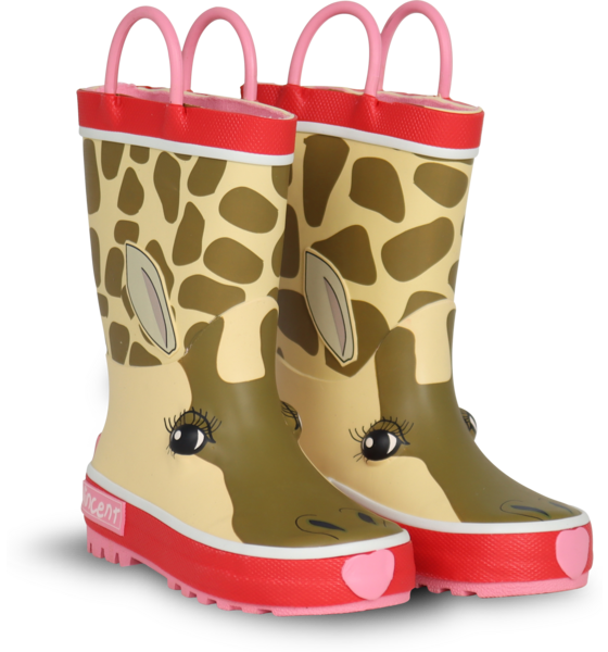 VINCENT SHOES Giraffe Gummistövel på